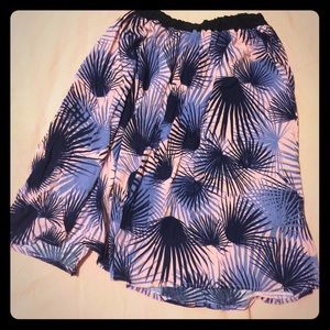 🍀4for20 tropical midi skirt